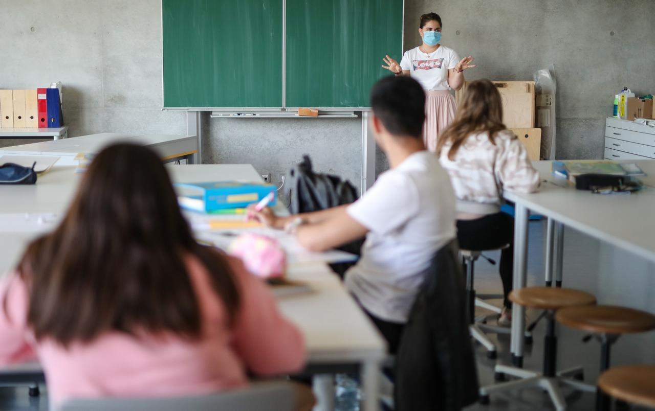 Schüler im Unterricht